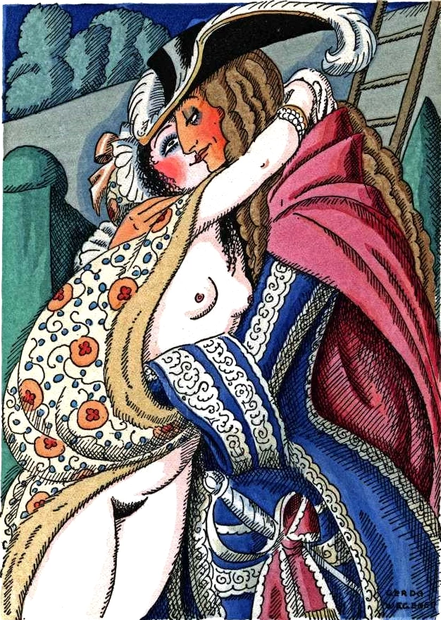 Illustrazione del libro di Jean de La Fontaine's - Le Magnifique
